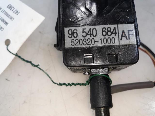 GM 96540684 Conmutador izquierdo de la columna de dirección  en stock Salamanca
