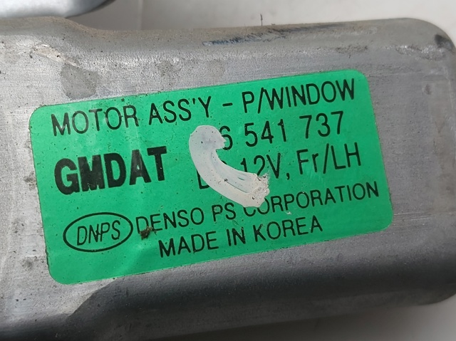96541737 GM Motor del elevalunas de la puerta delantera izquierda  disponible Vigo