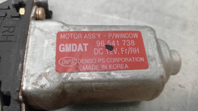 96541738 GM Motor del elevalunas de la puerta delantera derecha  disponible Vigo
