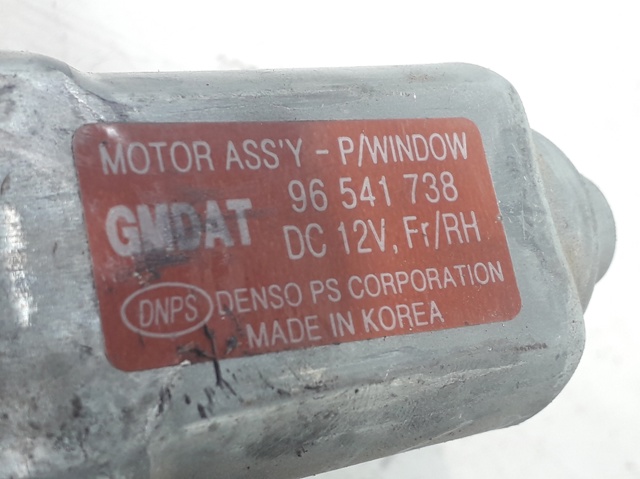 96541738 Motor del elevalunas de la puerta delantera derecha comprar Sevilla