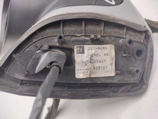 96542254XT PEUGEOT Espejo de retrovisor izquierdo  en stock Huelva