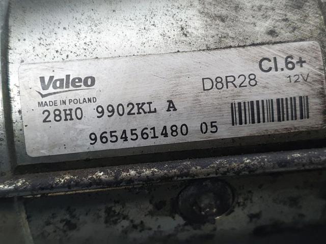 PEUGEOT 9654561480 Motor de arranque  en stock Valencia