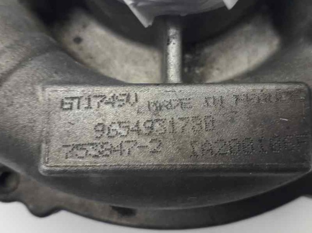 FORD 9654931780 Turbocompresor  en stock Salamanca