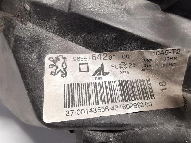 PEUGEOT 9655764280 Faro derecho  comprar en Albacete