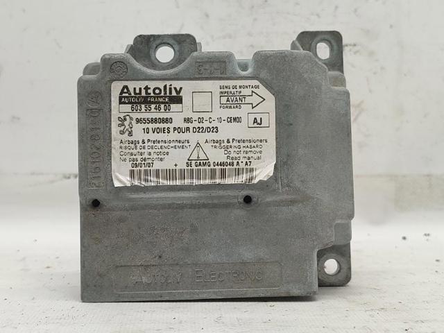 9655880880 PEUGEOT Módulo de control de airbag  disponible Vigo