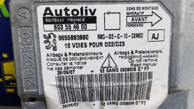 9655880880 Peugeot/Citroen