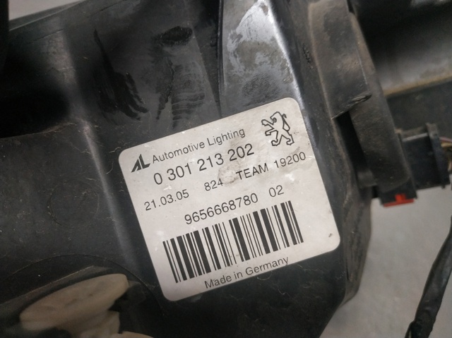 9656668780 PEUGEOT Faro derecho comprar Alcalá