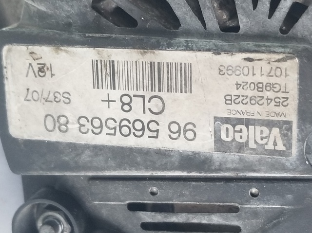 PEUGEOT 9656956380 Alternador comprar Pamplona