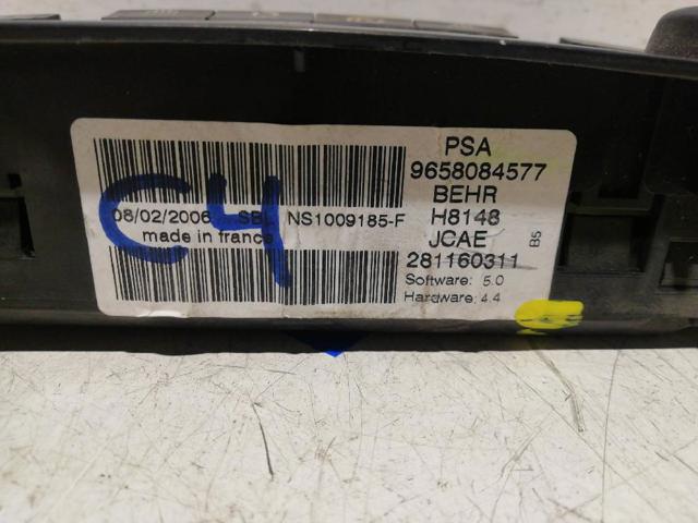 PEUGEOT 9658084577 Unidad de control aire acondicionado  en stock Valencia
