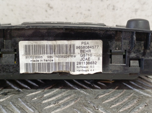 9658084577 Peugeot/Citroen