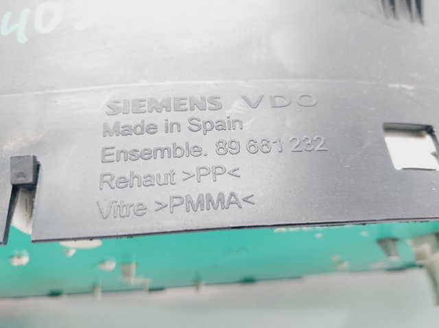 PEUGEOT 9658138580 Cuadro instrumentos comprar Tarragona