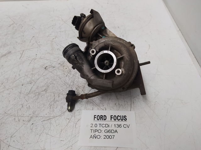 Turbocompresor para ford focus ii (da_,da_,da_) (2004-2012) 2.0 tdci g6da 9658728580