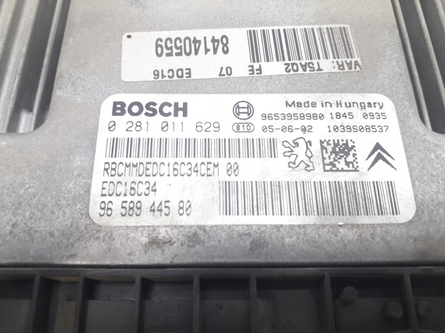 PEUGEOT 9658944580 ECU  en stock Valencia