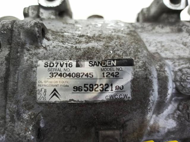 Compresor de aire acondicionado Peugeot Expert VF