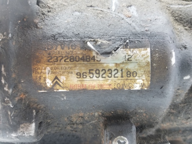 Compresor de aire acondicionado Peugeot Expert VF