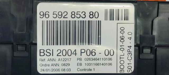 9659285380 PEUGEOT  en stock Gandía