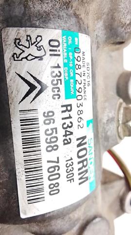 9659876080 PEUGEOT Compresor de aire acondicionado comprar Alcalá
