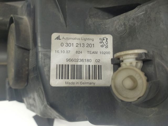 9660236180 PEUGEOT Faro izquierdo  comprar en Oviedo