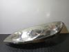 Faros delantero izquierdo 9660236680 PEUGEOT