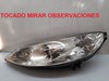 Faros delantero izquierdo 9660236680 PEUGEOT