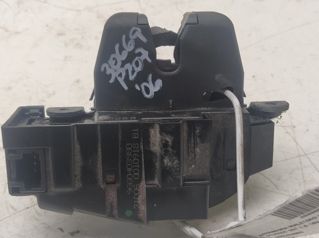 Cerradura de maletero para Citroen C4 UA