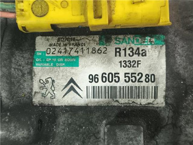 9660555280 PEUGEOT Compresor de aire acondicionado  en stock Córdoba