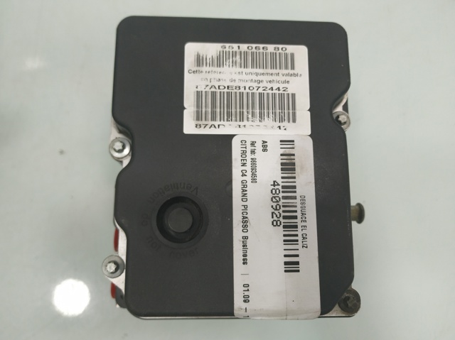 PEUGEOT 9660934580 Módulo ABS  en stock Valencia