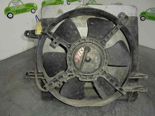 Difusor de radiador, ventilador de refrigeración, condensador del aire acondicionado, completo con motor y rodete 96611266 General Motors