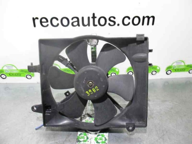 Difusor de radiador, ventilador de refrigeración, condensador del aire acondicionado, completo con motor y rodete 96611266 General Motors