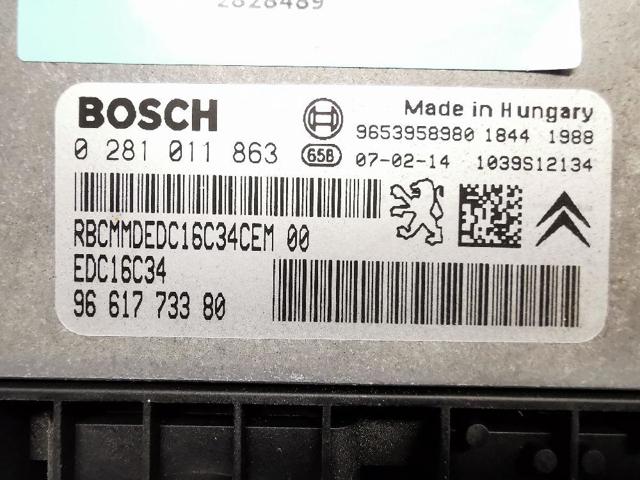 PEUGEOT 9661773380 ECU comprar Pamplona