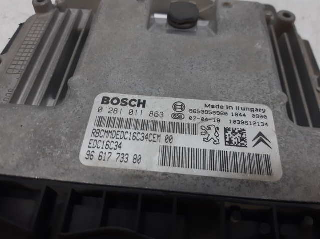 9661773380 PEUGEOT Unidad de control del motor (ECU)  comprar en Jaén