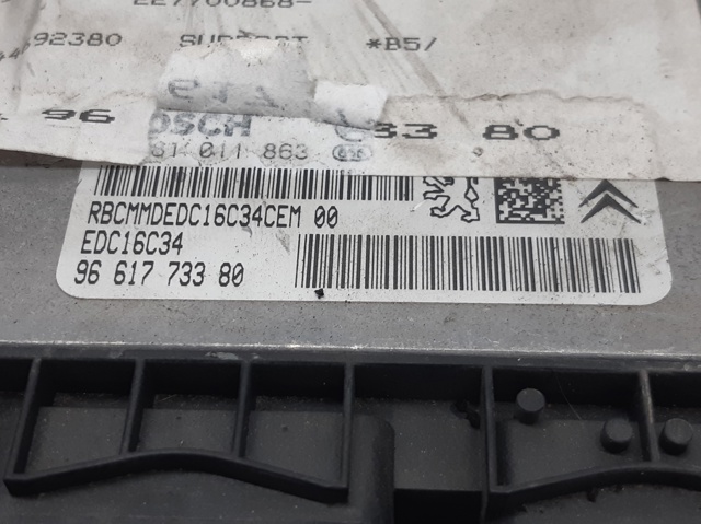 9661773380 PEUGEOT ECU comprar Alcalá