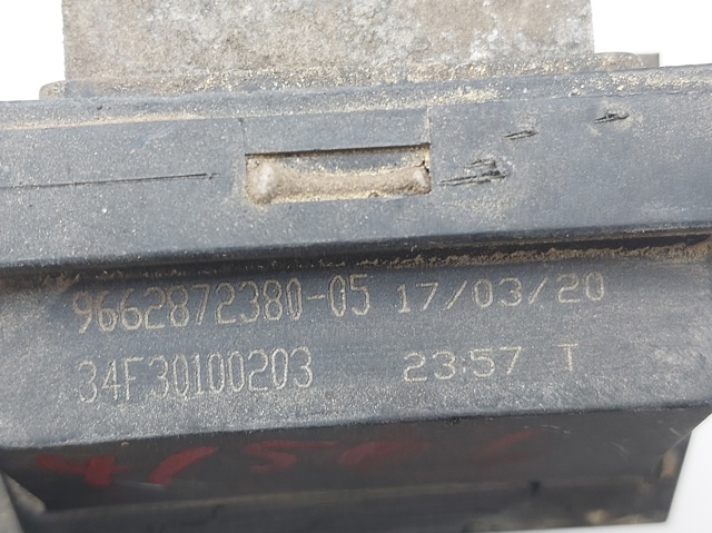 PEUGEOT 9662872380 Regulador de velocidad del ventilador de refrigeración (unidad de control) comprar Tarragona