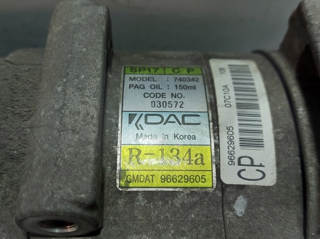 OPEL 96629605 Compresor de aire acondicionado  disponible España
