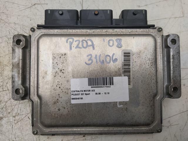 9663548180 Unidad de control del motor (ECU)  comprar en Pontevedra