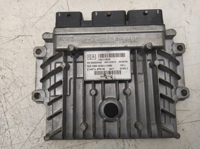 PEUGEOT 9663548180 ECU  en stock Valencia