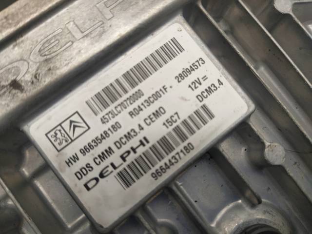 9663548180 PEUGEOT Unidad de control del motor (ECU)  comprar en Oviedo