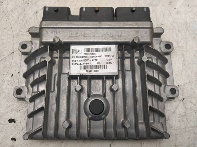 PEUGEOT 9663548180 Unidad de control del motor (ECU)  comprar en Albacete