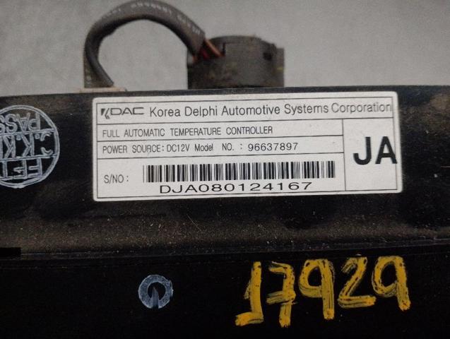 96637897 GM Unidad de control aire acondicionado comprar Madrid