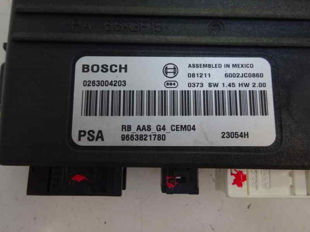 PEUGEOT 9663821780  disponible Valladolid