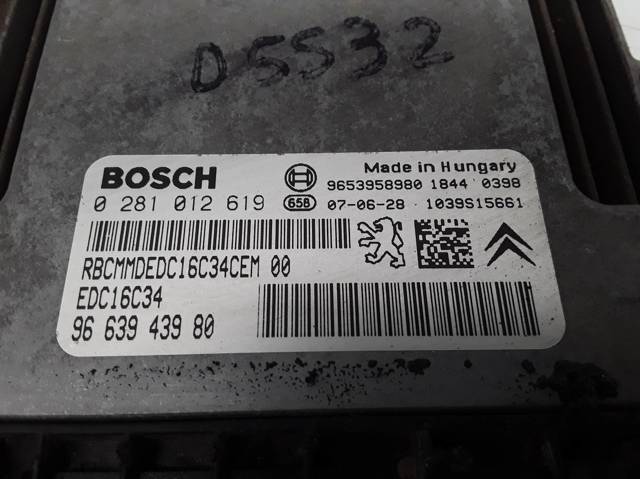 9663943980 Unidad de control del motor (ECU)  disponible Utrera