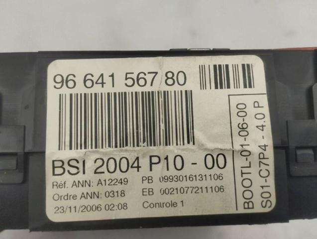 PEUGEOT 9664156780 Caja de fusibles  en stock Salamanca