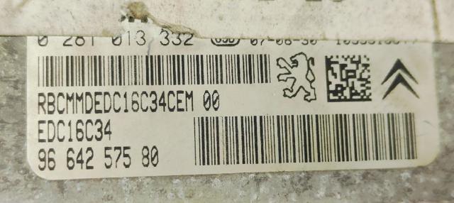 PEUGEOT 9664257580 ECU comprar Pamplona