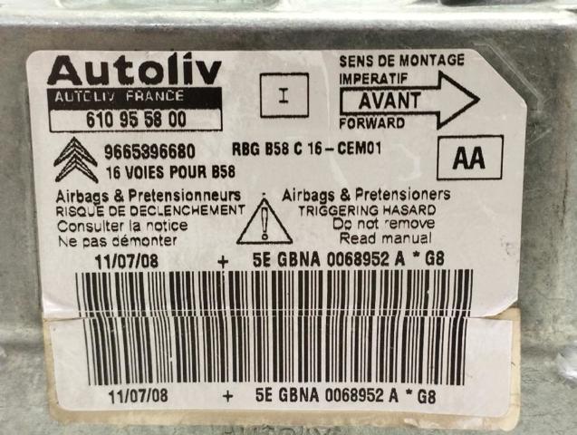 9665396680 Airbag del conductor  disponible Málaga