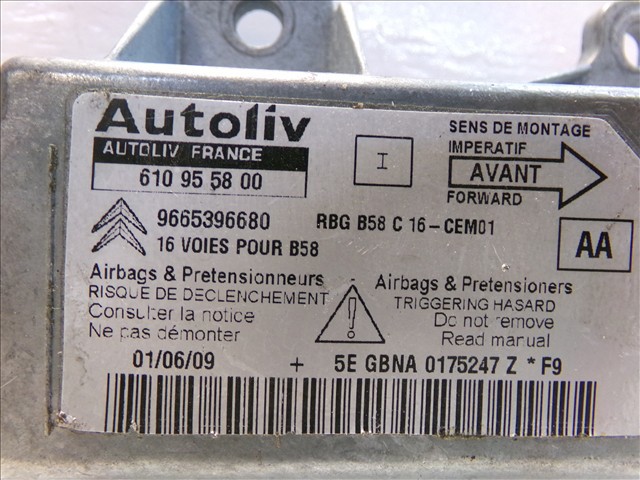 9665396680 Airbag del conductor  comprar en Pontevedra