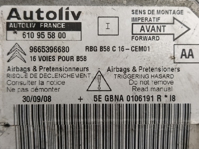 9665396680 Peugeot/Citroen