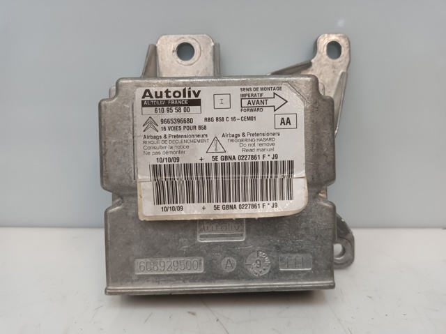 9665396680 PEUGEOT Airbag de volante comprar Alcalá