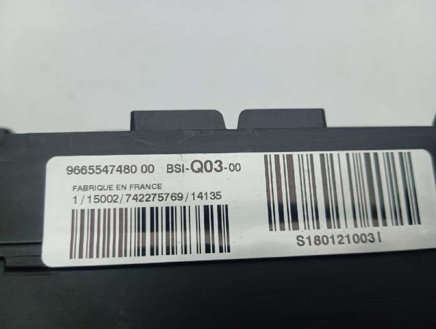 PEUGEOT 9665547480 Caja de fusibles  comprar en Ponferrada