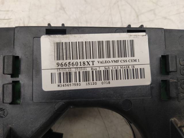 PEUGEOT 96656018XT Conmutador de la columna de dirección completo  disponible Lugo