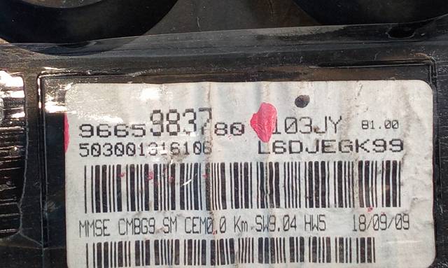 9665983780 PEUGEOT  en stock Gandía